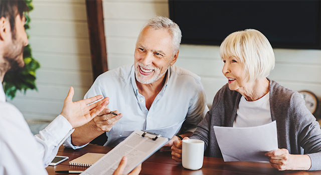 Speak to a financial adviser
